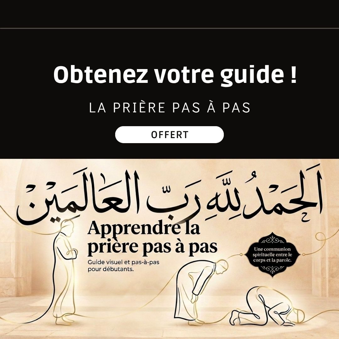 Tapis de prière rembourré avec phonétique étape par étape pour la Salat