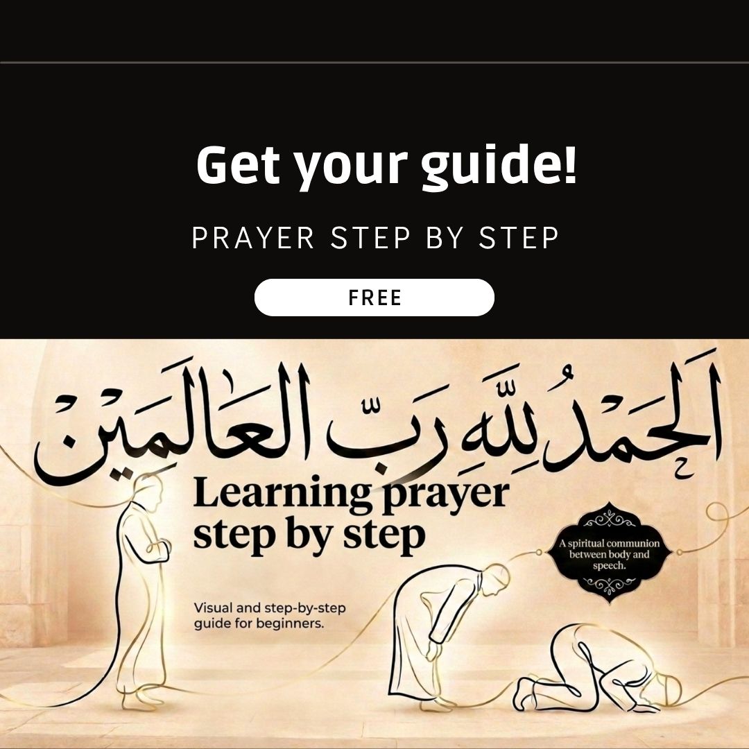 Tapis de prière rembourré avec phonétique étape par étape pour la Salat